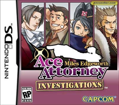 Rom juego Ace Attorney Investigations - Miles Edgeworth